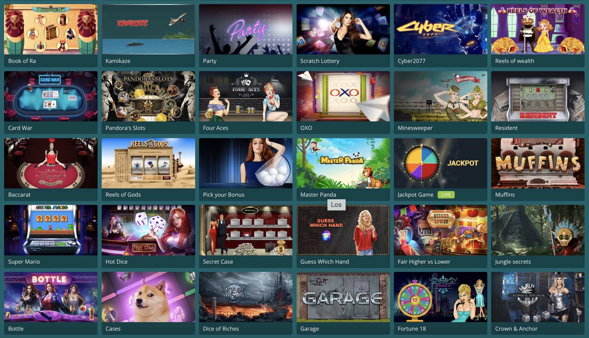 22bet casino games