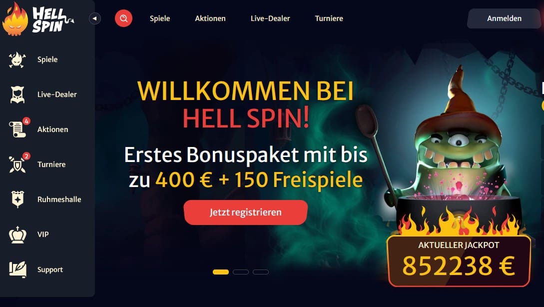 hell spin casino registrieren