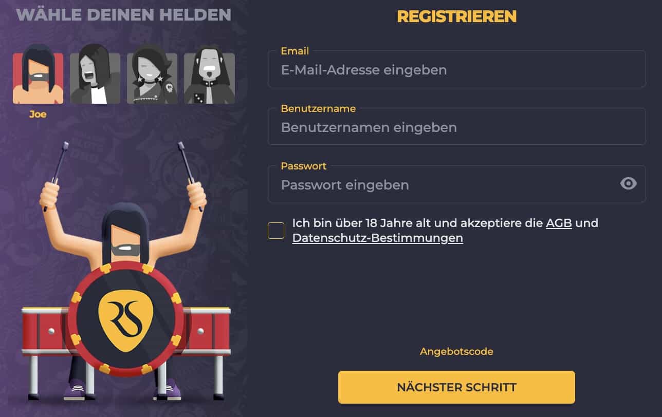 rolling slots casino login